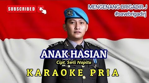 ANAK HASIAN - BILLY SIMARMATA & IKA SIRINGORINGO || KARAOKE PRIA