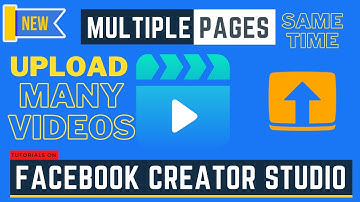 How to upload Multiple videos on Facebook [Facebook Creator studio]