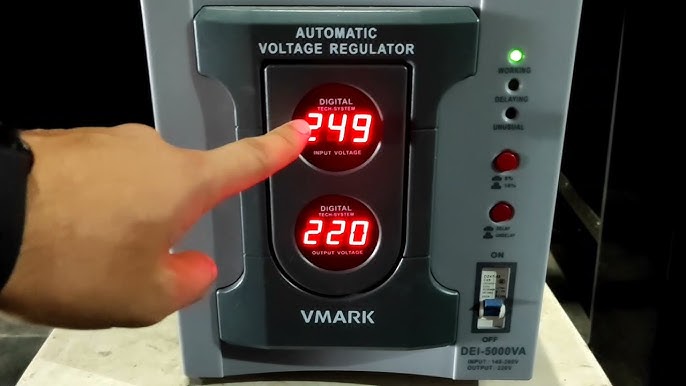 Regulateur Stabilisateur de tension automatique SDR-5000VA