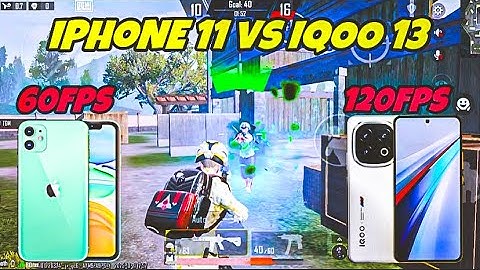 IPHONE 11 VS IQOO 13 🥶 1V1 TDM PLAYER | 60FPS VS 120FPS