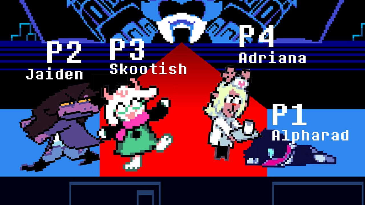 Alpharad, Jaiden & Skootish Play Deltarune Multiplayer Chapter 2 - YouTube