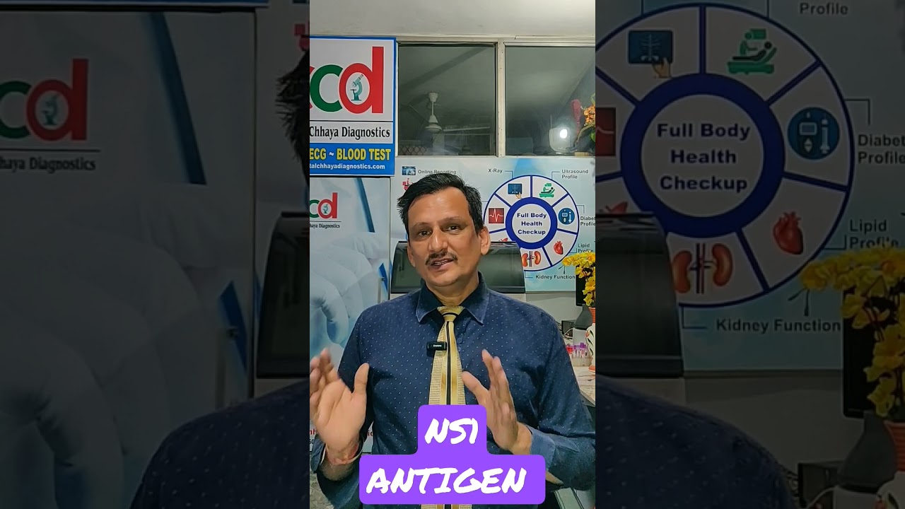 ⁣Dengue NS1 Antigen Test | Dengue test | dengue early symptoms #ajaykaushik #sheetalchhaya #fever