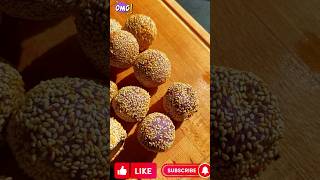 Fried Sesame Balls। Sesame Balls Recipe ?। shorts youtubeshorts shortvideo short sesameballs