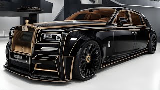 2025 New Rolls Royce Phantom by MANSORY - The Exterior Exudes A Dashing Impression.