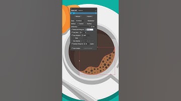 using Space Fill and Reform to create some bubbly coffee foam