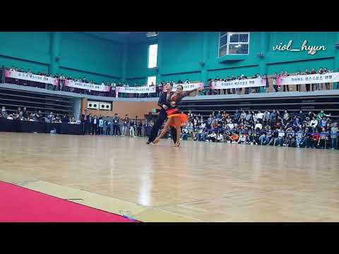 제100회 전국체전 댄스스포츠 일반부 라틴5종목 Final Rumba 장석준&김예지