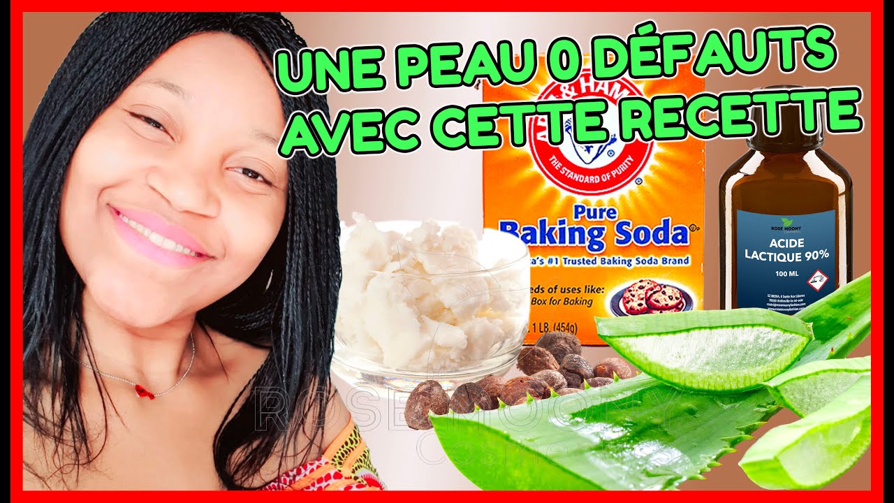 Astuce simple pour avoir un visage sans taches et sans défauts - YouTube