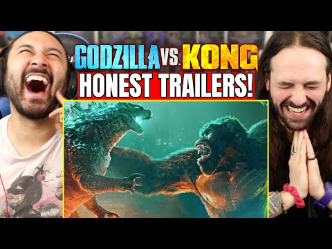 Thumbnail for Godzilla Vs Kong | HONEST TRAILERS - REACTION!! (Monsterverse, MechaGodzilla, GVK)