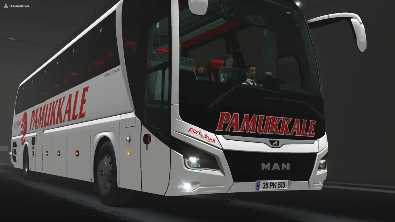 ETS 2 I Pamukkale Turizm I İzmir - Ankara (Express) Sefer I Afyonkarahisar Otogar - Ankara Otogar