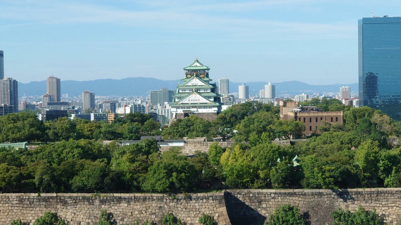【 Fools and smoke love heights  →  I like Osaka castle 】ＫＫＲホテル大阪