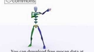 motion capture data Fighting -right upper damage-