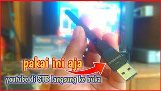 cara buka aplikasi youtube di STB tv digital venus cabai rawit