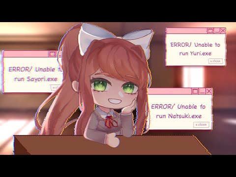 Because I'm not human | doki doki literature club | Gacha Club + Art | late trend
