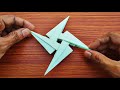 The 5-Minute 3D SHURIKEN You know how to make this with paper Ninja Star