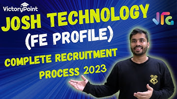 Decoding FE Profile Recruitment @ JOSH TECHNOLOGY GROUP 🎯 Proven Tips to Land the Job!