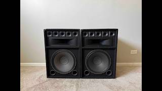 GemSound TR-150 3 Way Pro Audio DJ PA Speakers