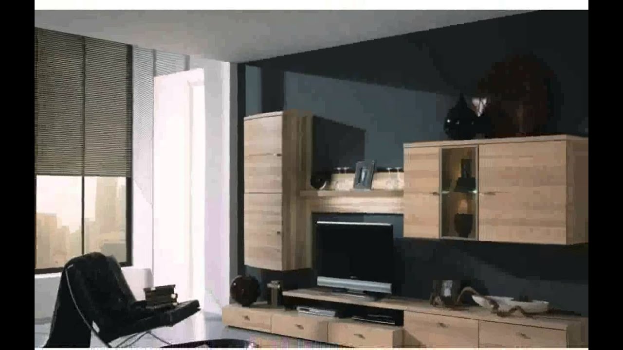 Wohnwand kernesche neue youtube Wohnwand roller 2014