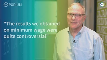 Professor David Card: “The results we obtained were quite controversial“