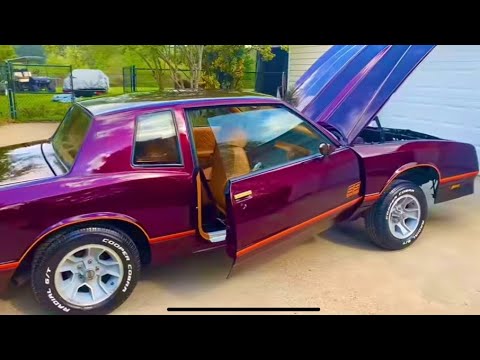 WHAT MOTOR GOING IN THE MONTE CARLO SS…NEW PAINT JOB
