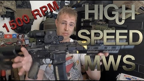 The ULTIMATE HIGH SPEED Tokyo Marui MWS Build Guide