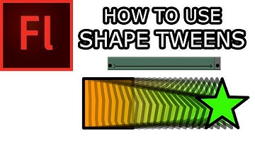 How to Shape Tween in Flash CS5: 001 Shape Tweens