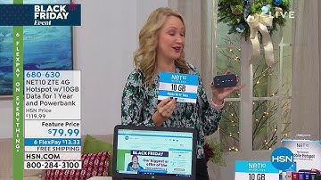 NET10 ZTE 4G NoContract Hotspot w/10GB of Data for 1 Yea...