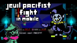 (Mobile) Deltarune chapter 1- Jevil Secret Boss Fight (Pacifist)