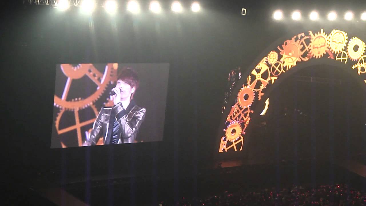 20130403 JYJ talk one 大屏幕