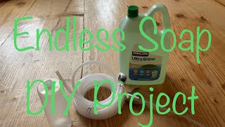 DIY Project:  Kitchen Sink Endless Soap Dispenser Trick Hack