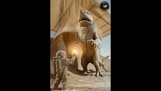 Sandskulpturen 2026 - Karls Pier7 - Der Taucher & der Hai - Warnemünde