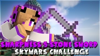 SHARPNESS 5 STONE SWORD CHALLENGE (Hypixel SkyWars) [31] | Girlcatlove1524