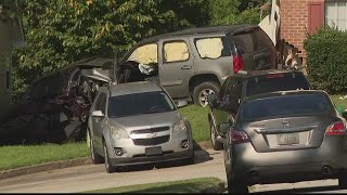 Driver shot, crashes into DeKalb County home