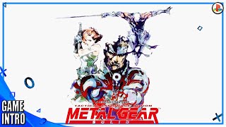 Metal Gear Solid - Intro & Gameplay (PS1 1998)