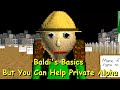 Baldi's Basics But You Can Help Private Alpha Field Trips (Baldi's Basics Mod)