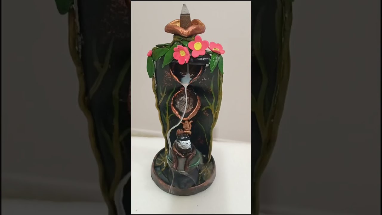 🙏Smoky fountain of Shivji -3🙏😍 #trending #youtubevideo #crafting#diy#craftideas#smokefountain#shivji