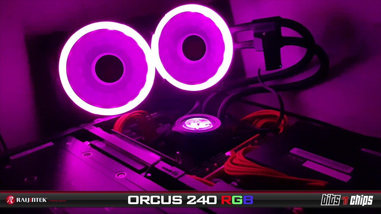 Raijintek ORCUS 240 RGB LED illumination showcase