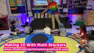Kindergarten Math Lesson: Making 10 Using MathStackers