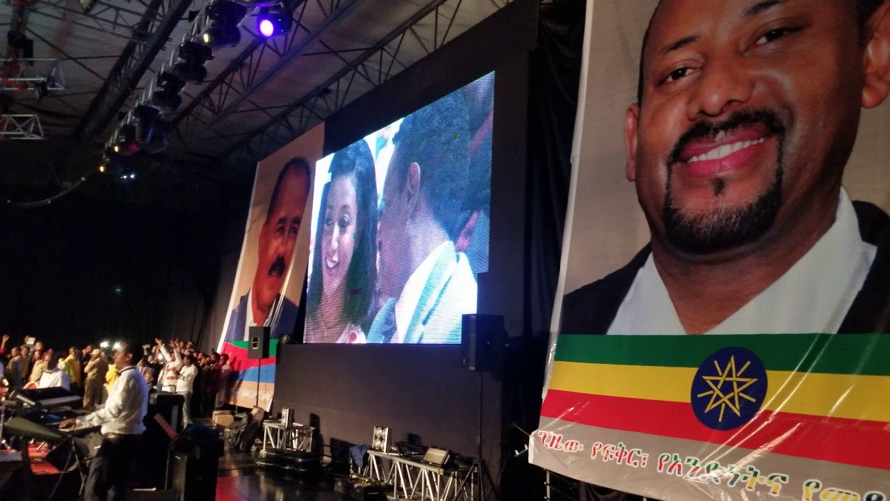 Hachalu Hundessa - stage performance at millinium hall 2018