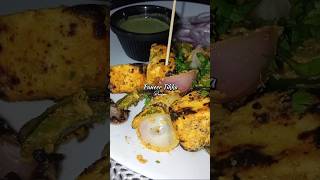 Ghar Pe Bana Lo Perfect Paneer Tikka 😍 #shorts #recipe #snacks #paneer #starter #ytshorts #viral #yt