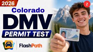 Colorado Learner's Permit Test 2026: Actual DMV Questions & Answers. #drivingtest #colorado