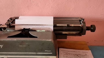 Typewriting English Junior Statement | Manuscript Model 1 | Part 2