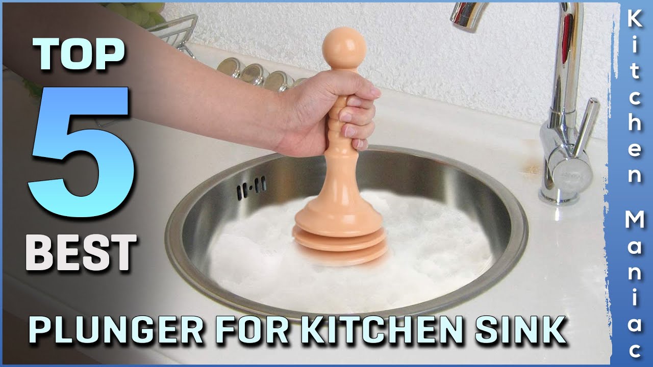 Mini Household Plunger, Kitchen Sink Plunger For All Drain Types