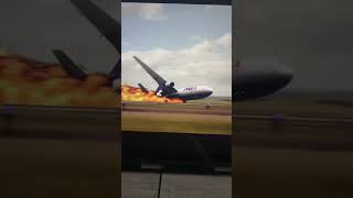 Small Lego plane crashes vs Real Life (animation) #planedisasters #aviation
