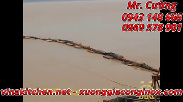 Máy bơm hút bùn, cát, trầm tích công suất lớn - vinakithen.net