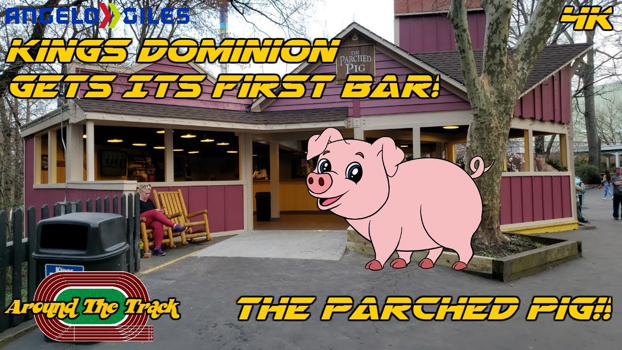 Kings Dominion Gets Its First Alcohol Bar! | 4K |