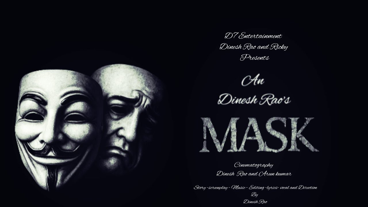(🎭 MASK) Tamil 3 min content oriented short film | Starring Ricky | Dinesh Rao.