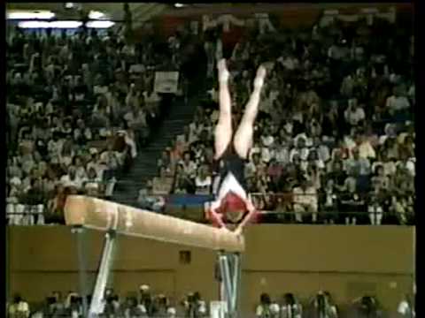 80s Beam and Bars Gymnastics Montage