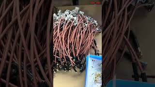 N Female Square Flange to SMA Male Cable Assembly with RG400