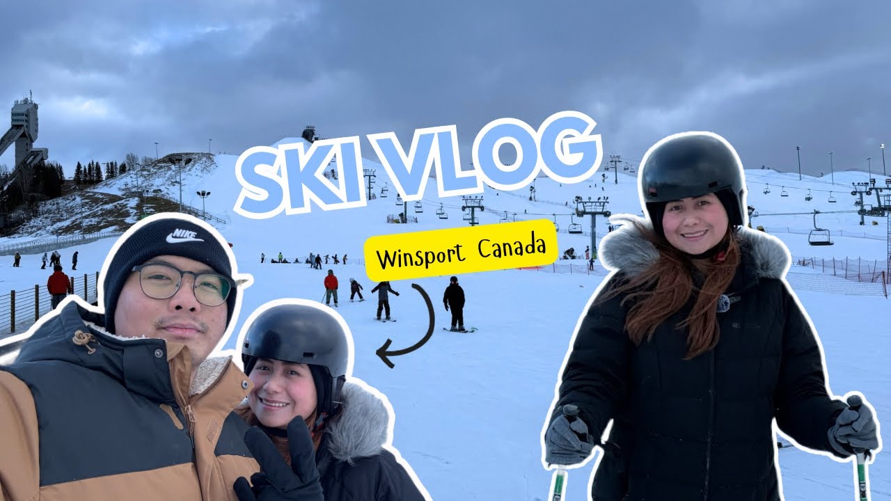 First time skiing at WinSport COP!! ⛷️ | Calgary Winter Activity
