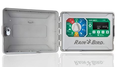 Rain Bird ESP-ME3 Controller User Manual: Installation & Operation Guide
